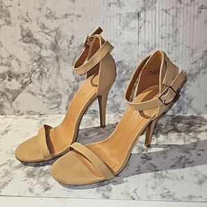Strappy heels
